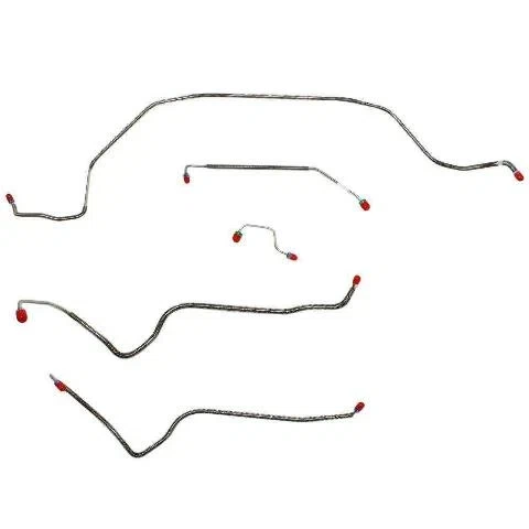 1976-78 Datsun 280Z Front Brake Line Kit Steel - NKT7801OM